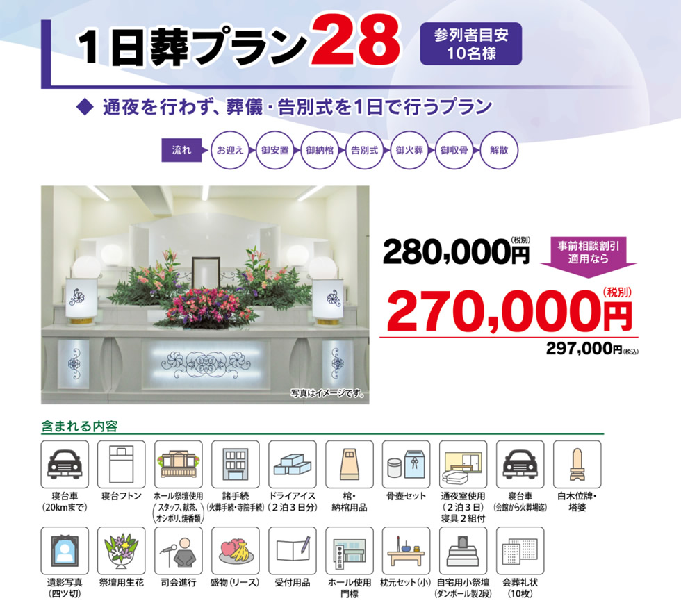 １日葬プラン28